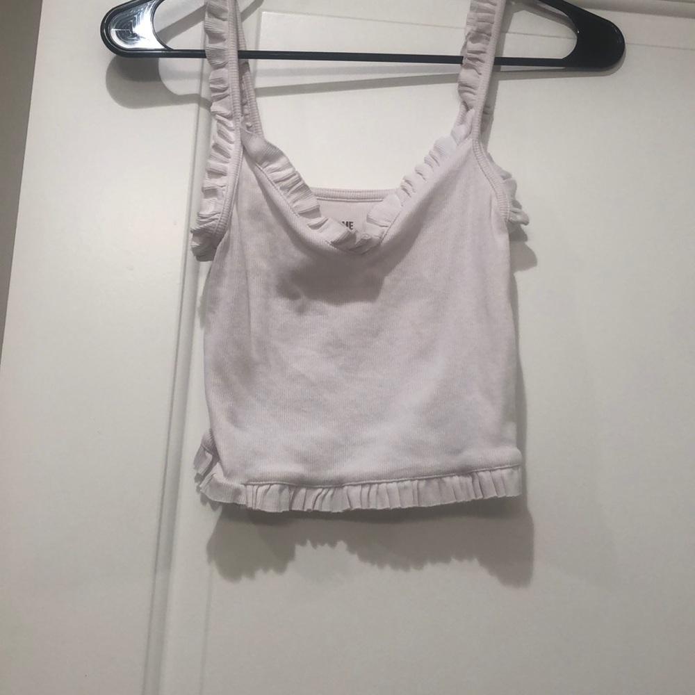 White tank top